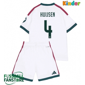 Real Madrid Dean Huijsen #4 Replik Heimtrikot Kinder 2026-27 Kurzarm (+ Kurze Hosen)